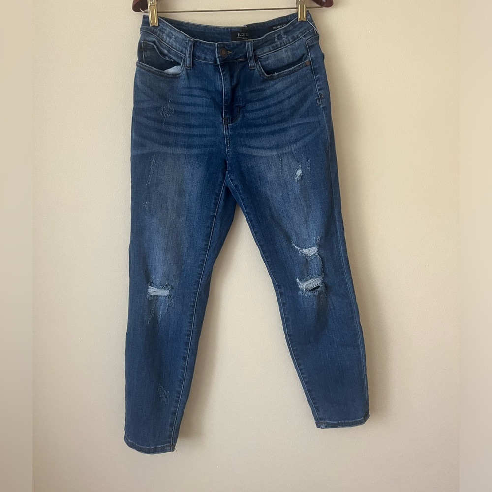 Judy Blue Relaxed Fit Distressed Jeans Size 30